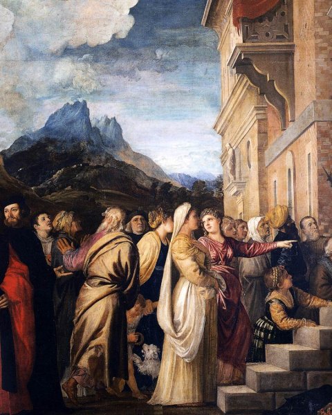 Presentation of the Virgin at the Temple (detail) 3
