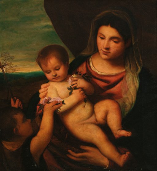 Madonna and Child with the Infant Saint John the Baptist