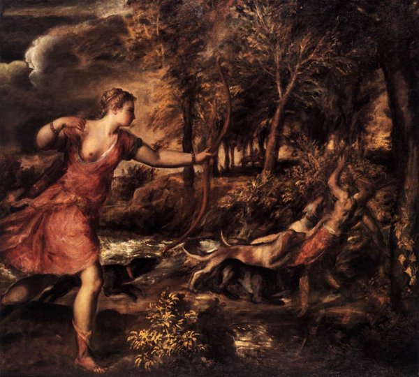 Death of Actaeon 1562