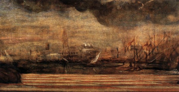 Doge Antonio Grimani Kneeling Before the Faith (detail) 3