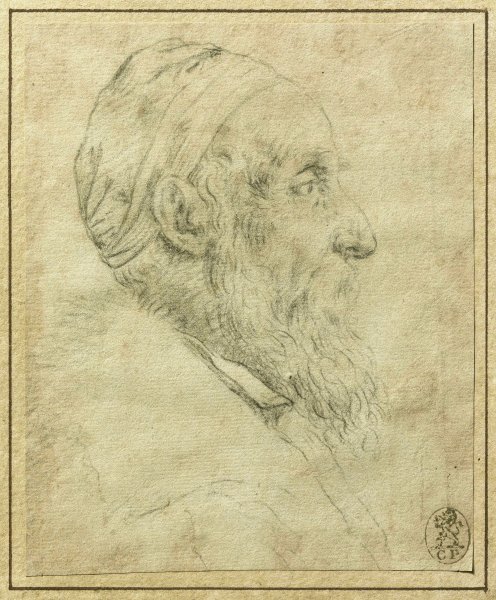 Self-Portrait in profile