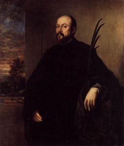 Portrait of a Man with a Palm 1561