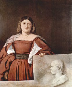 Portrait of a Woman (La Schiavona)
